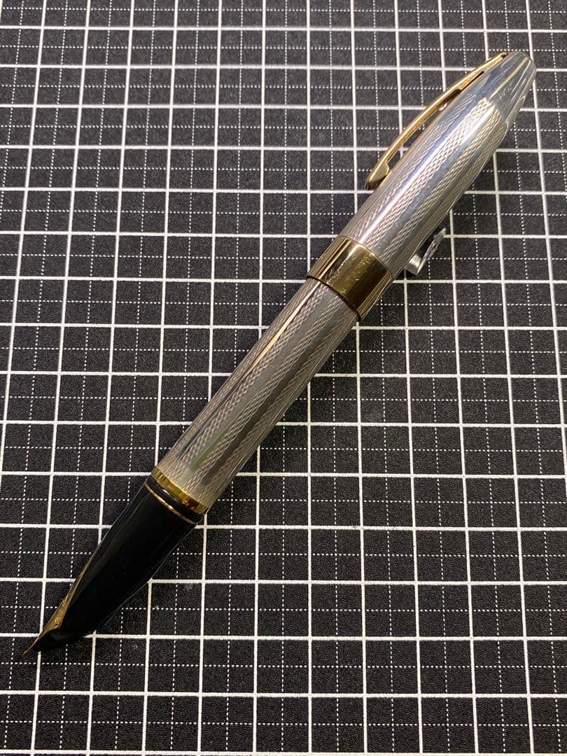 SHEAFFER LEGACY Sterling-Silver 万年筆　字幅M