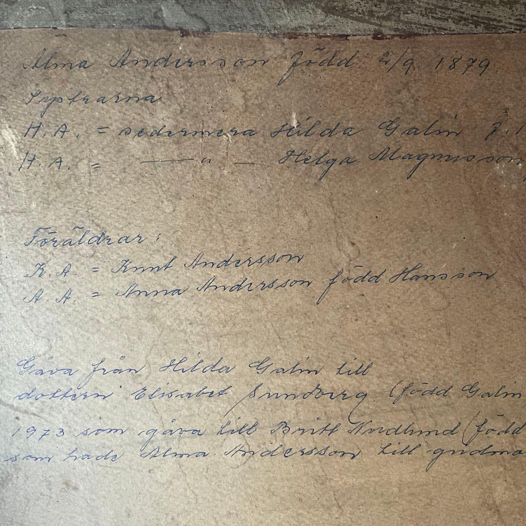 刺繍 フランス アンティーク サンプラー フレーム 1891年 ガラス入り 額装