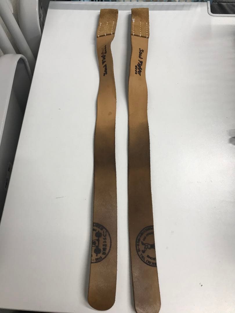 ニコライ堂靴店製 ウエサカ　握り留め(国産レザーリストストラップ)