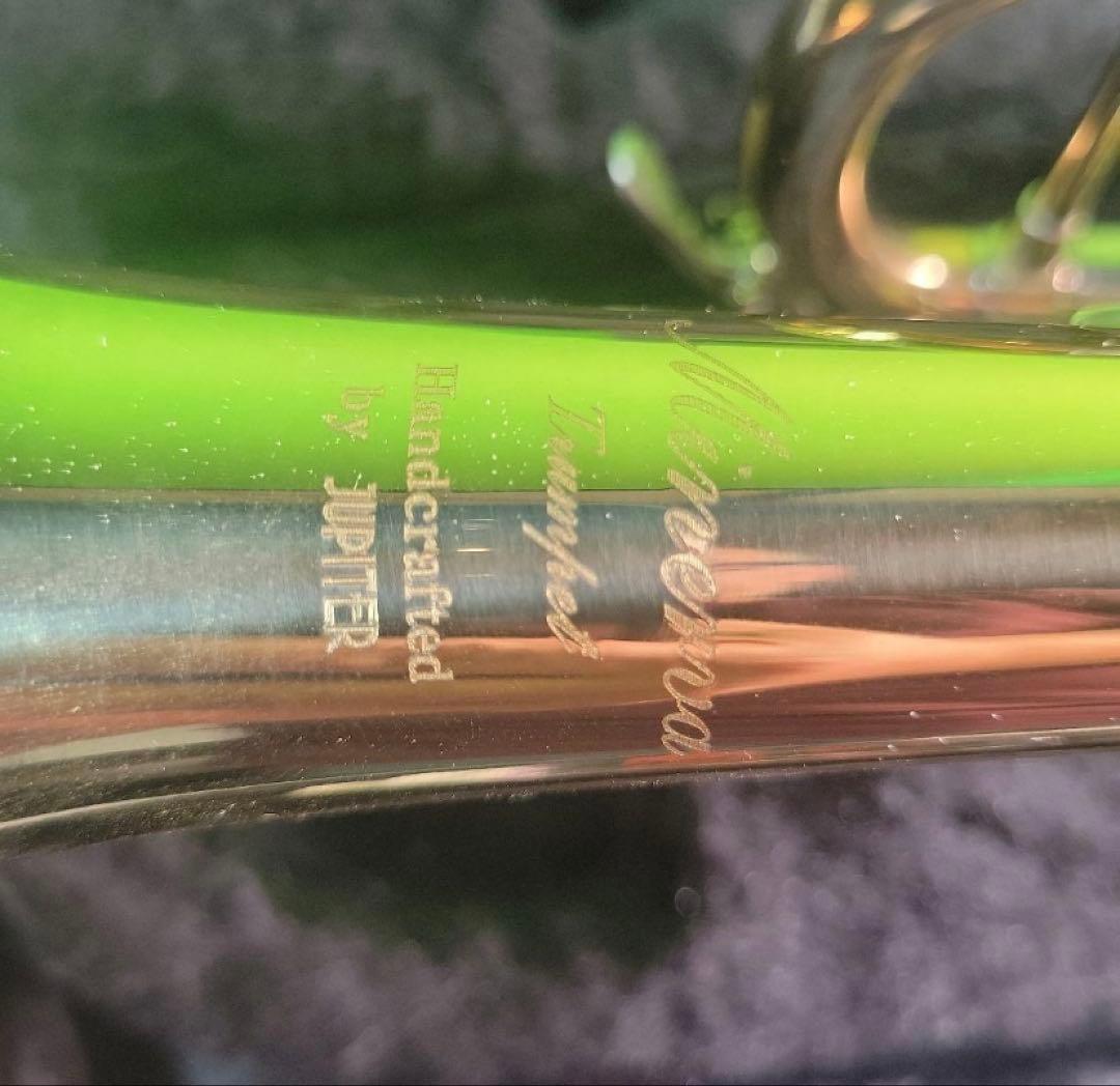 トランペット本体 マウスピース・オイル付き