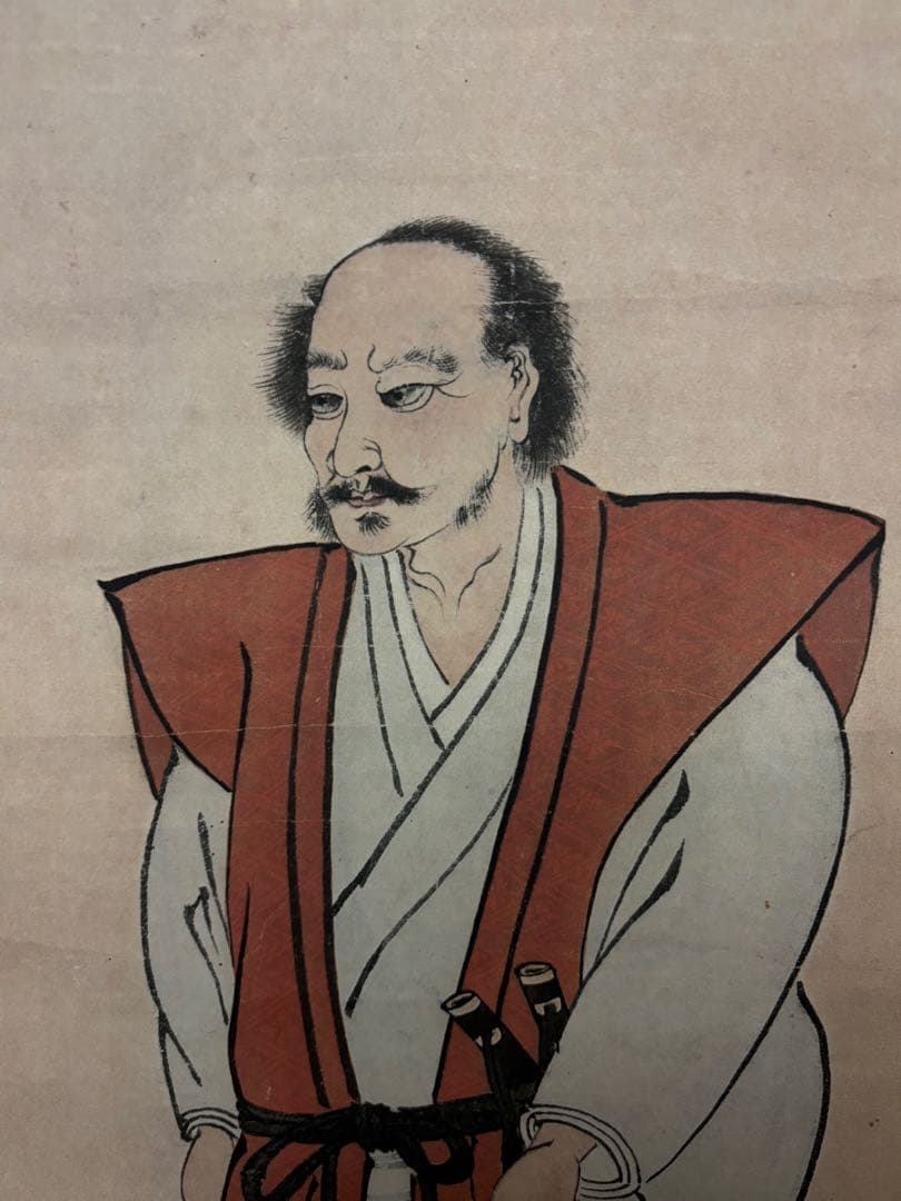 宮本武蔵　自画像　掛軸