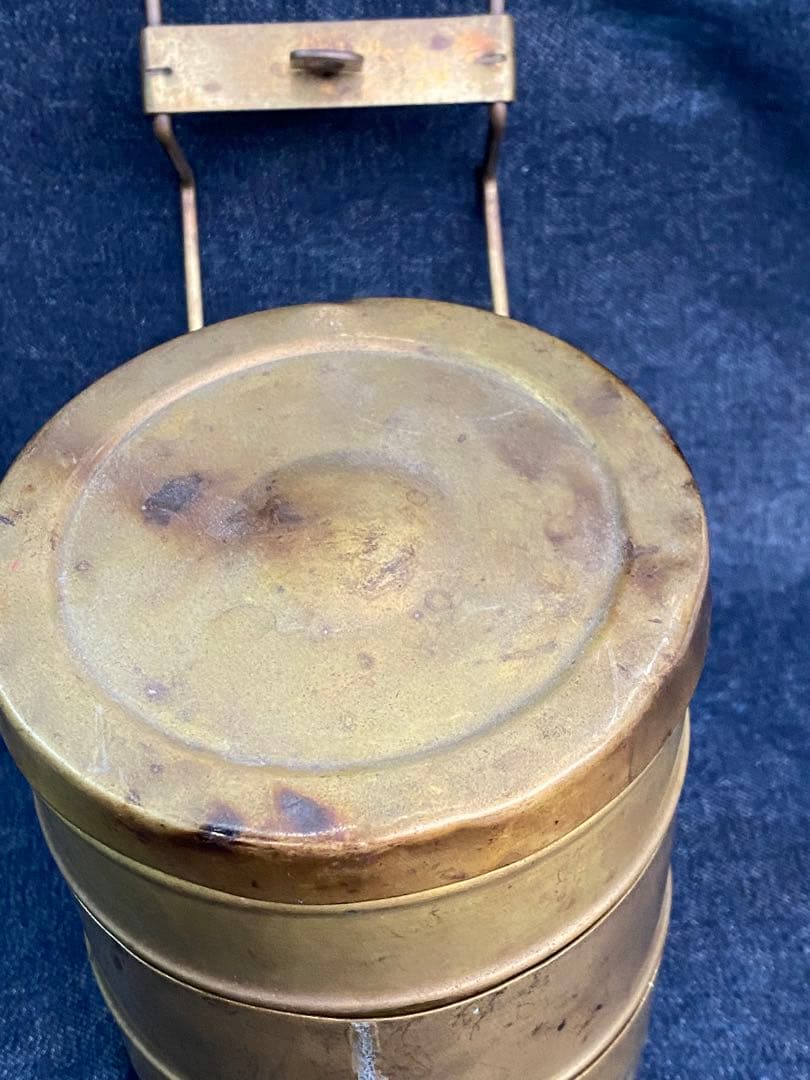 真鍮　ランチ　ボックス　野点