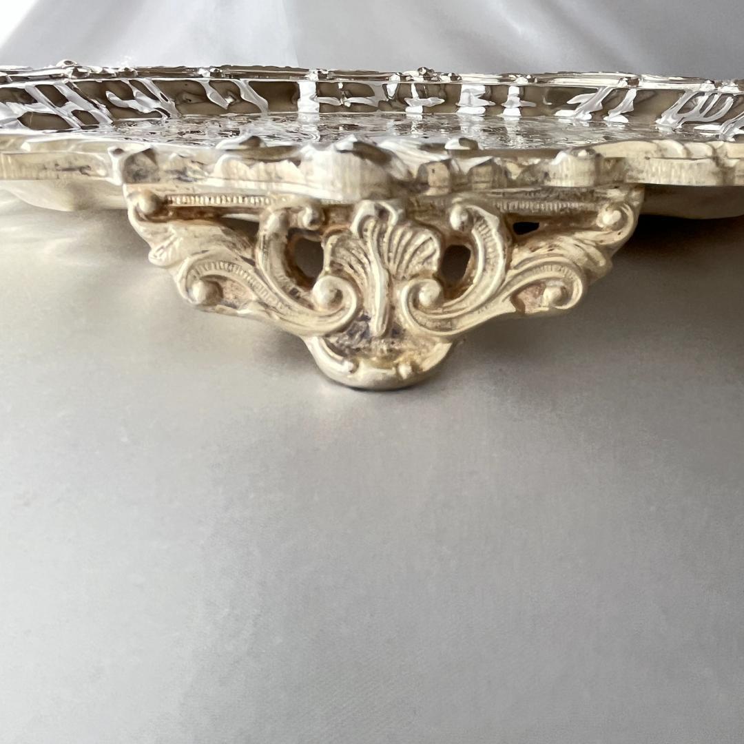 【チッペンデール】 サルヴァ / ギャラリートレー 40cm 大型