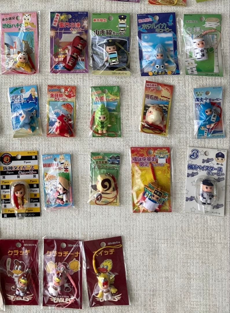 ご当地キューピー　78個　まとめ売り　キーホルダー・ストラップ　レア