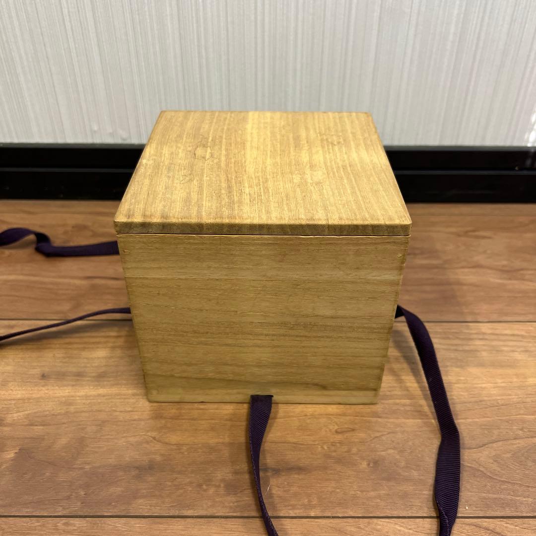 陶器製茶碗 茶色と灰色のグラデーション