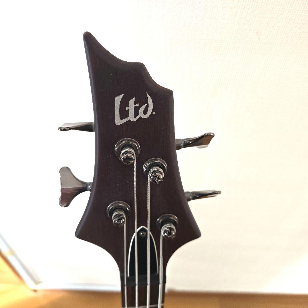 ESP LTD D-4 LH 左利きエレキベース 4弦 スルーネック