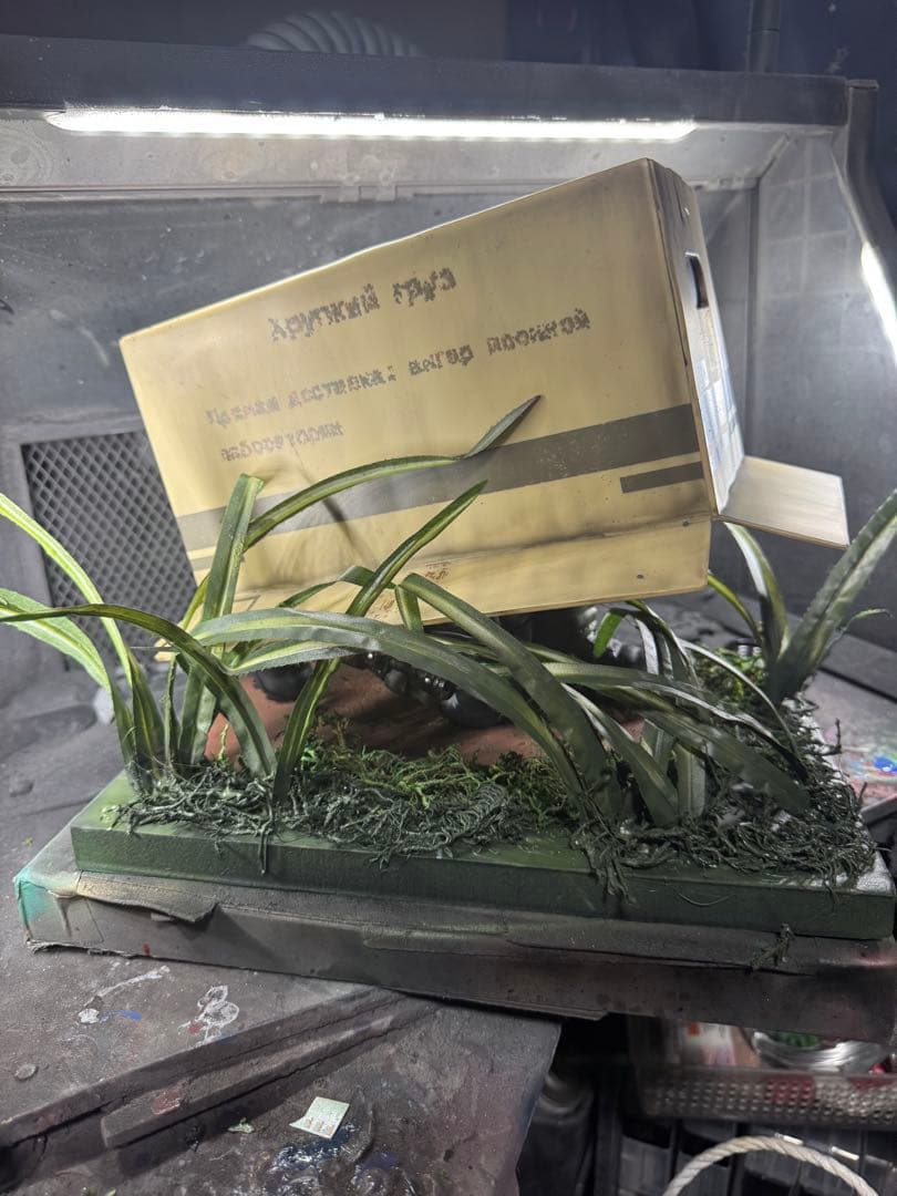 一番くじ L GEAR SOLID A賞 スネーク　リペイントジオラマ