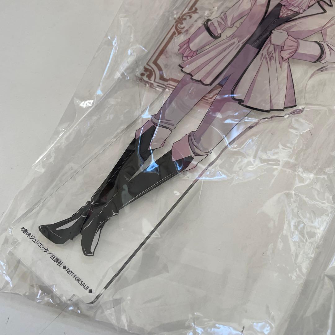 A賞 鈴木ジュリエッタ 20周年 特大アクリルスタンド