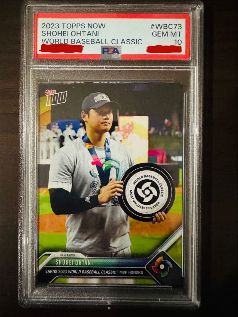 【PSA10】TOPPS 大谷翔平 WORLD BASEBALL CLASSIC
