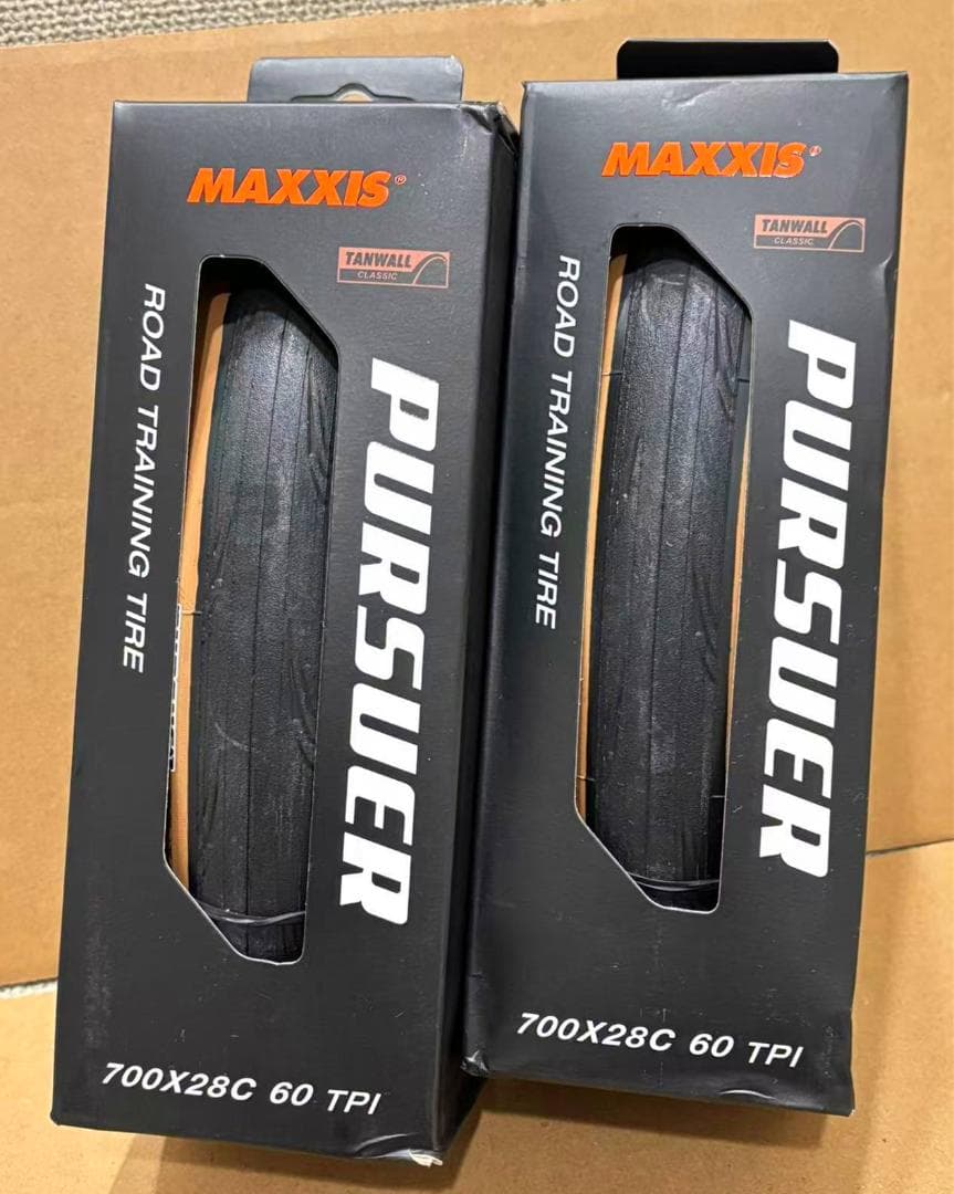 マキシス パーサー MAXXIS PURSUER 700x28c　タイヤセット