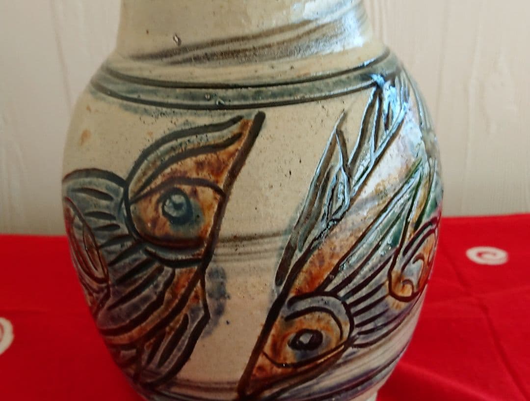 人間国宝 金城次郎 花瓶