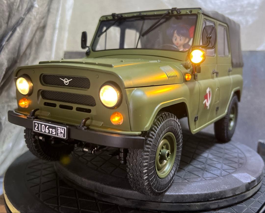 プレオーダー品 WPL UAZ-469 カスタム塗装品 制作予約 1台制作可能
