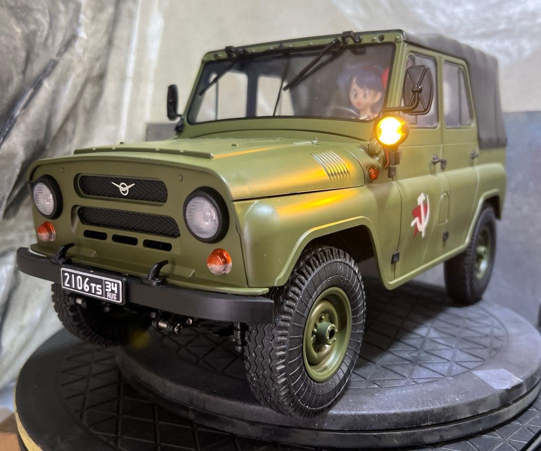 プレオーダー品 WPL UAZ-469 カスタム塗装品 制作予約 1台制作可能