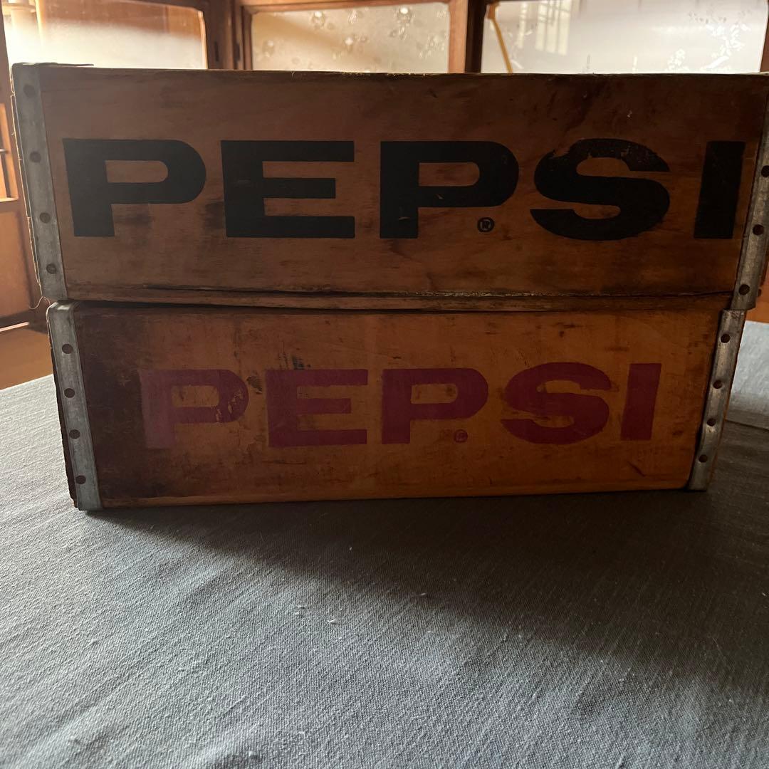 ※2/5までお値引※ PEPSI ペプシ アンティーク　木箱