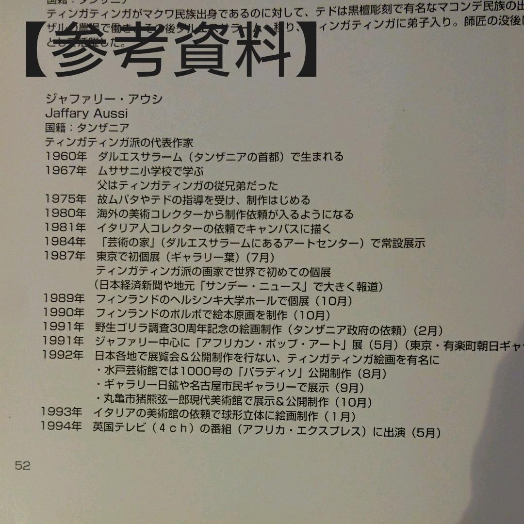 【送料込】ティンガティンガ(ジャファリーの鳥)