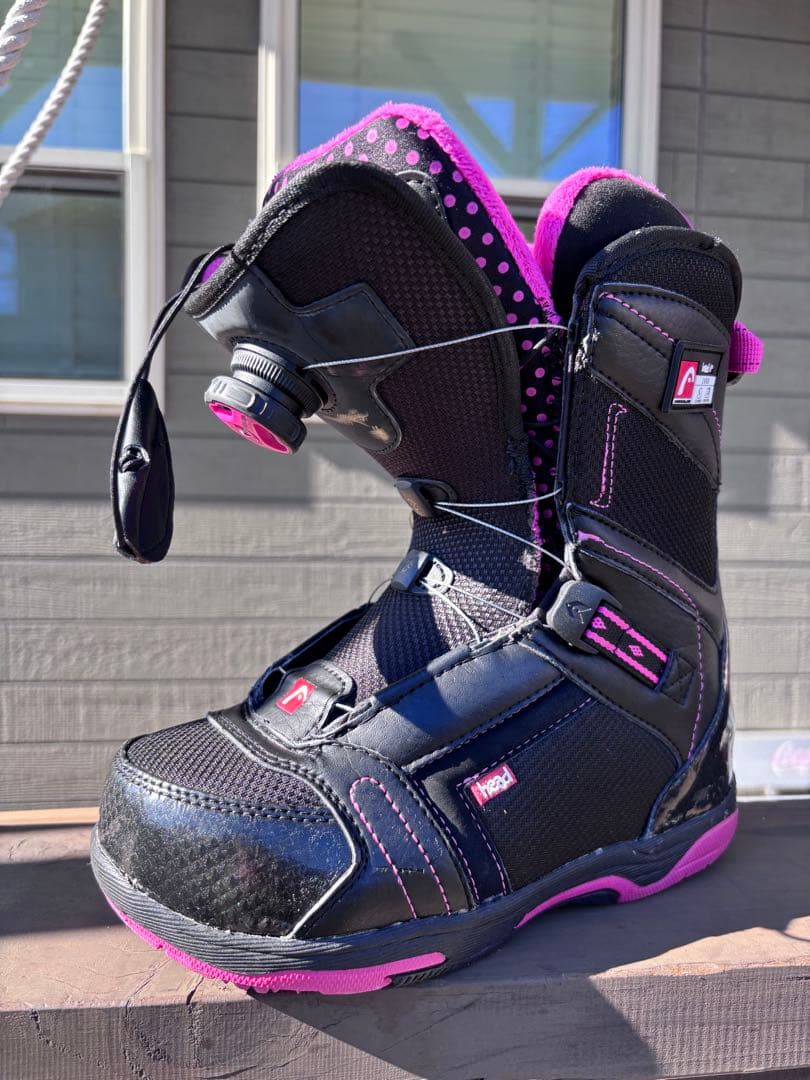 head スノーボード ブーツ 22.5 BOAジュニア レディース　セット