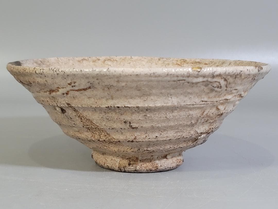 茶道具 古萩茶碗 時代物 古美術 DT453
