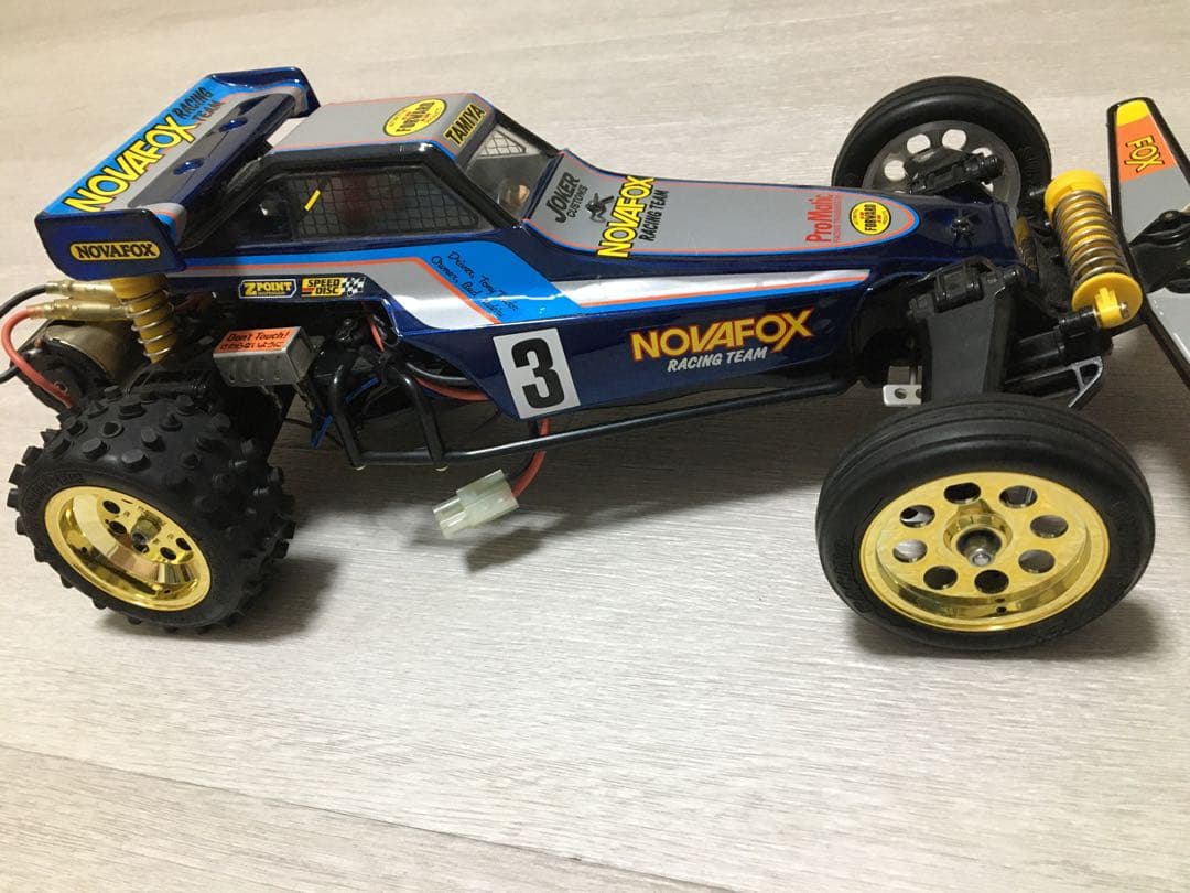 タミヤ　フォックス　未走行　当時物　新品タイヤ追加