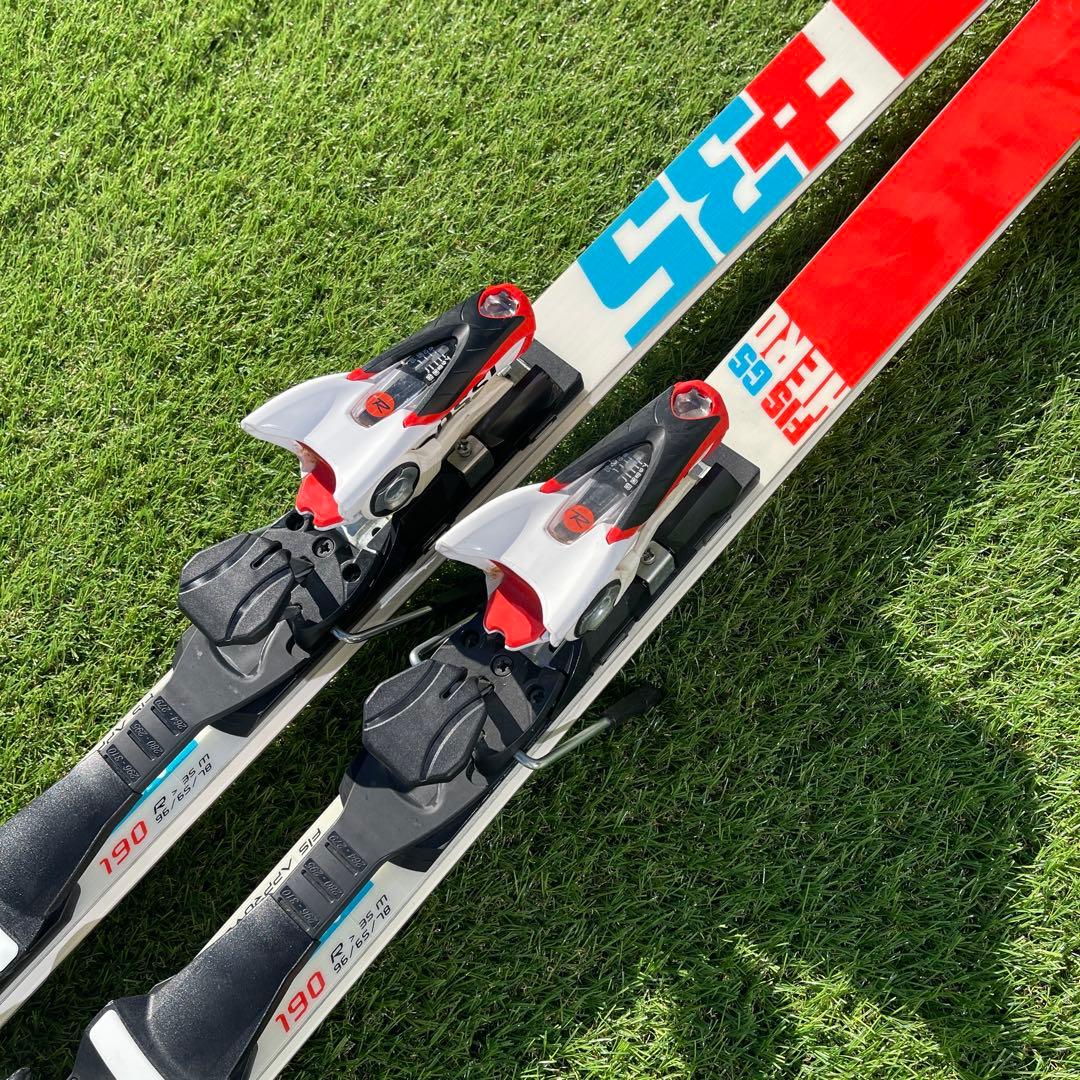 ロシニョール　HERO FIS GS　R35　スキー板ビンディングセット　190