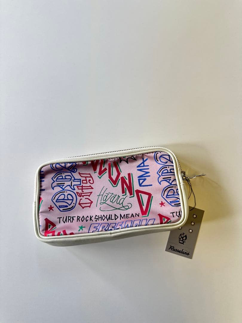 【新品未使用】ポーチ(縦:16cm横:29cmマチ:8cm) ラッセルノ1564