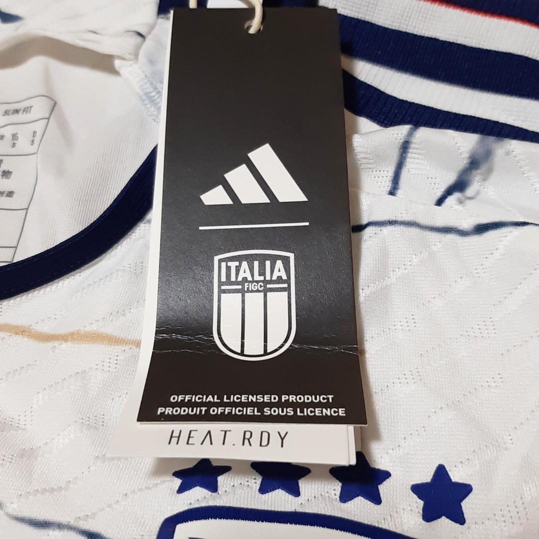 新品 選手着用モデル アディダス 2023 イタリア代表 ユニフォーム XS