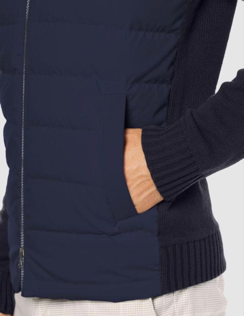 【美品】マンシングウェア　ゴルフ ブルゾン ヒートナビ グリーンダウン