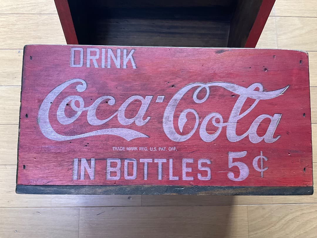 コカコーラ　ビンテージ　木箱