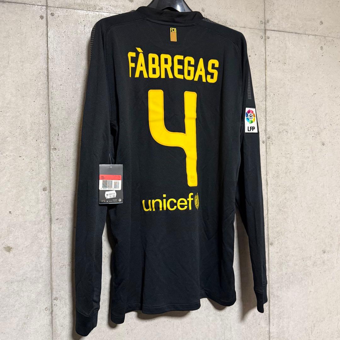 【新品/タグ付き】12/13 バルセロナFC ♯4 セスク【Lサイズ】3rd