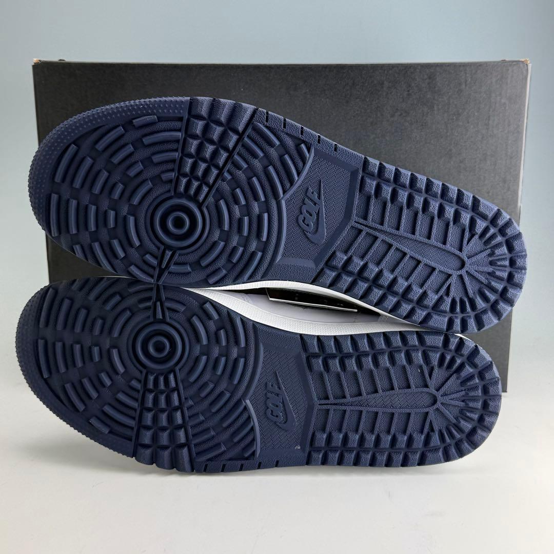 26.5cm ナイキ エアジョーダン ミュール ホワイト/ミッドナイトネイビー