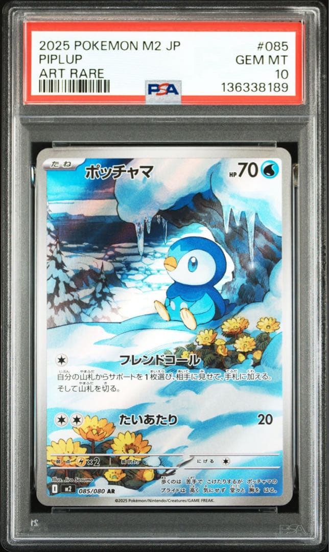 PSA10ポッチャマ #085 AR8189