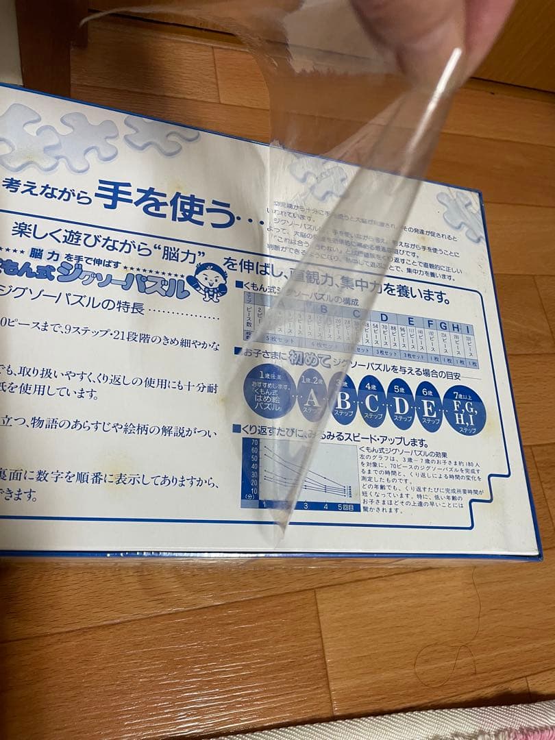 くもん式ジグソーパズル はたらく自動車 D