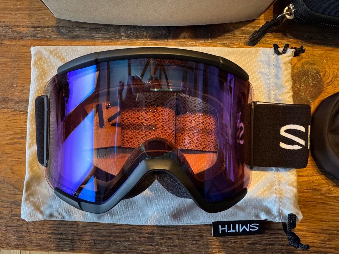 SMITH Squad XL ゴーグル 調光レンズ　ゴーグルケース➕レンズカバー