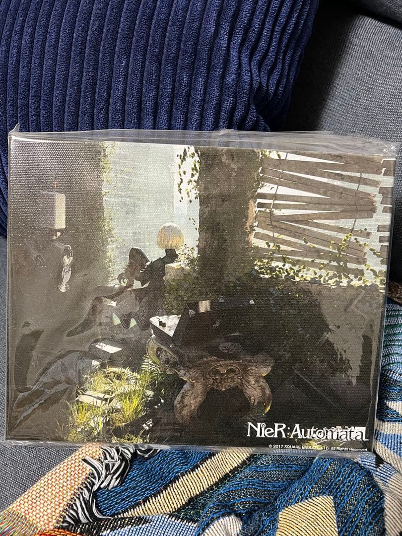 NieRAutomata ポータブルターンテーブル& Ｆ3サイズキャンバスアート