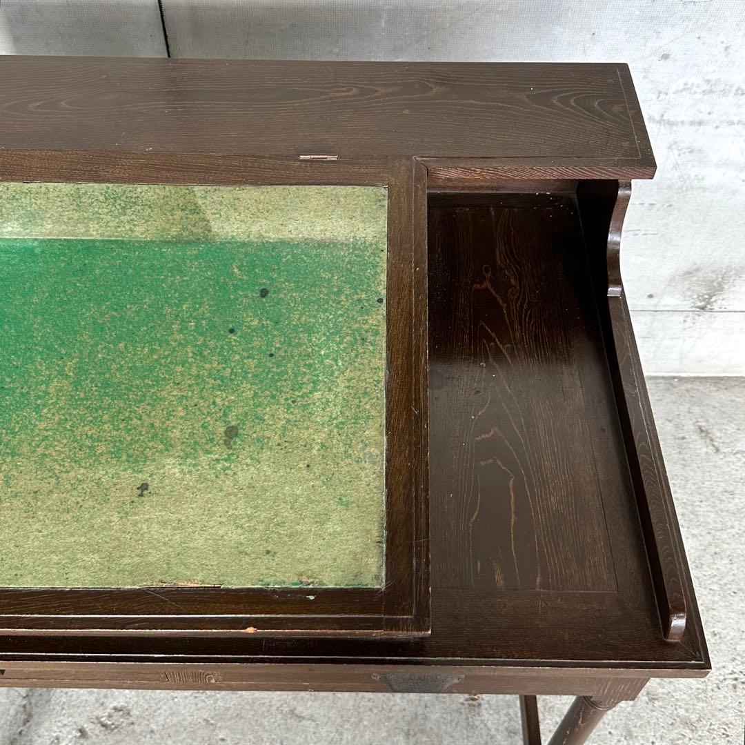 ✦昭和レトロ✦ アンティーク 製図机 ドラフティングデスク 木製 ライティング