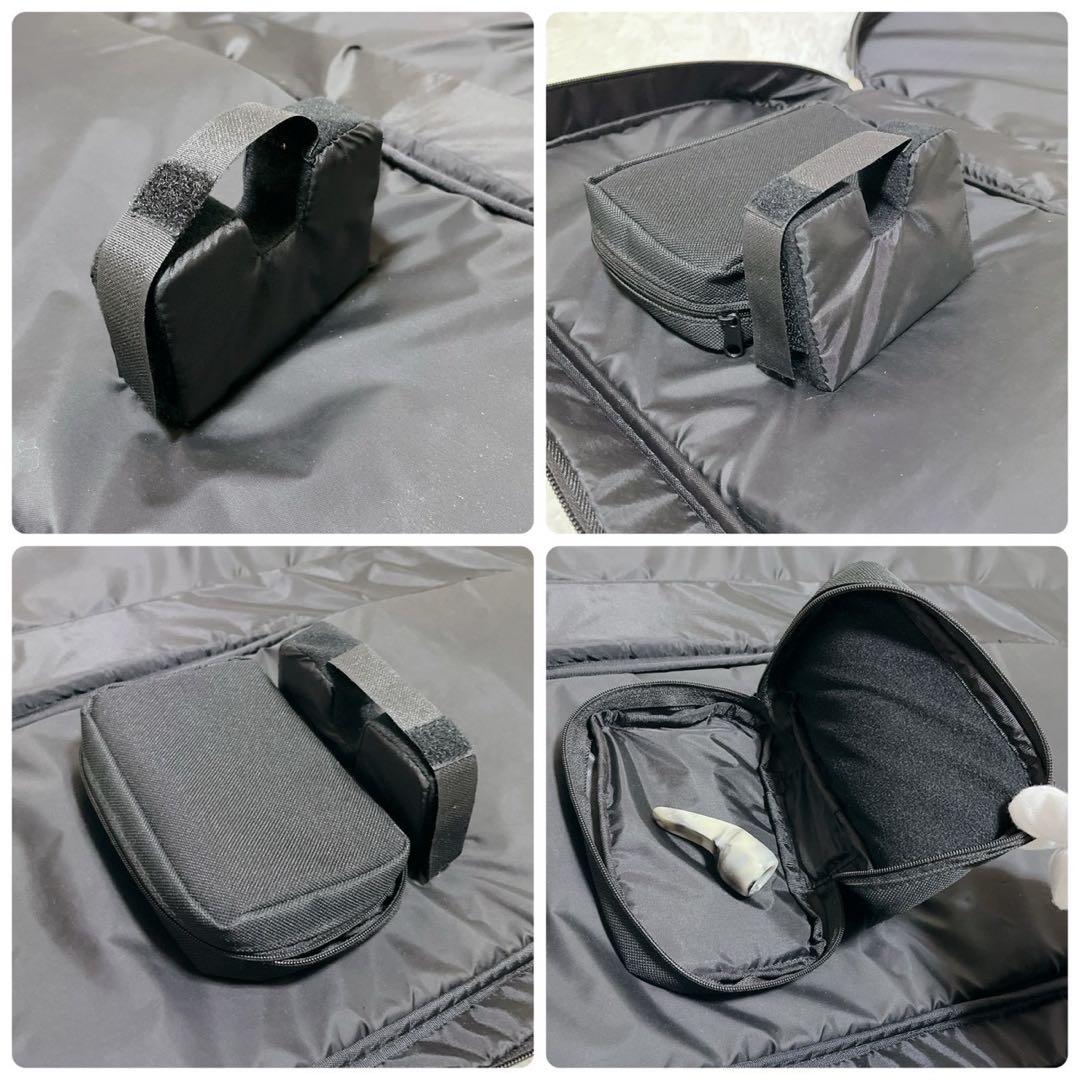 【美品】沖縄三線 本皮 強化張り 二重張り ソフトケース、弦セット、爪付き