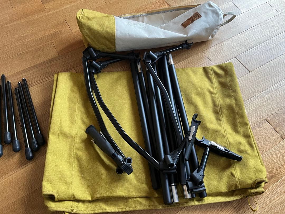 Helinox コットワンコンバーチブル　マスタード