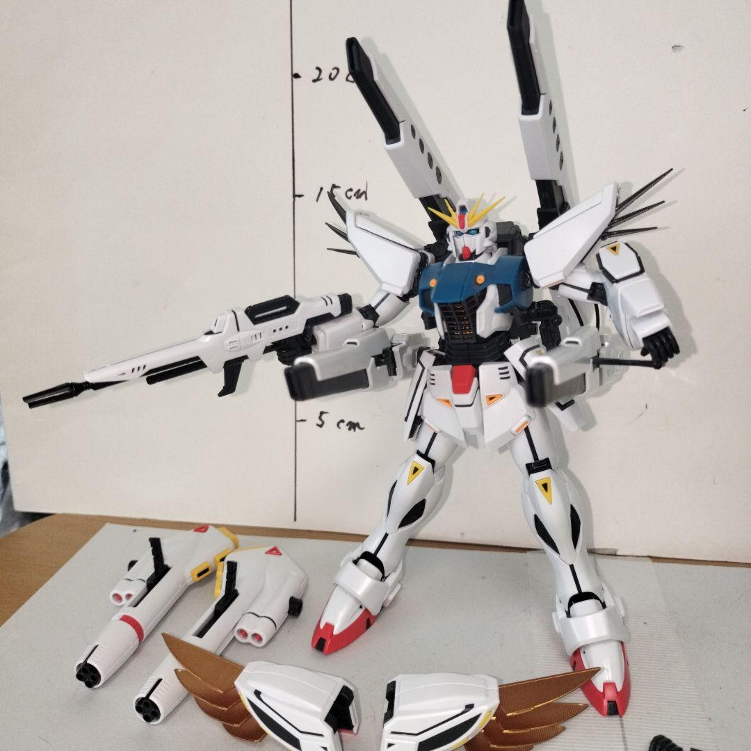 MG1/100 ガンダムF91ver2.0 完成品ガンプラ バックキャノン装着型