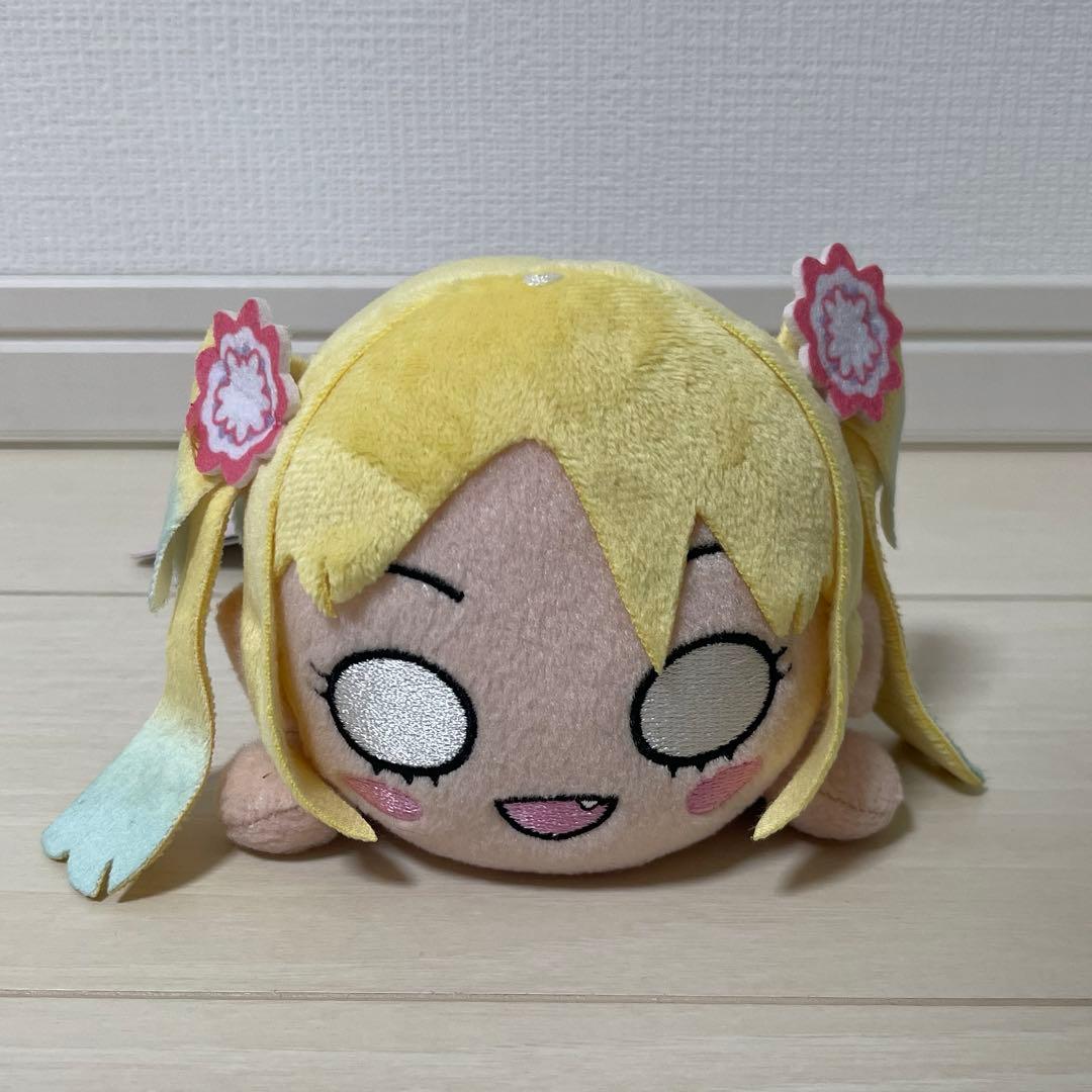 【新品未使用】蓮ノ空女学院 寝そべり ぬいぐるみ 当選品 大沢瑠璃乃