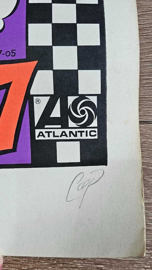 coopクープ シルクスクリーンポスター/シリアルナンバー&サイン入オリジナル