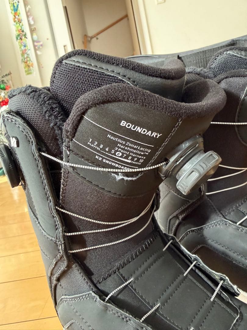 K2 boundaryケーツー スノーボードブーツダブルボア 27cmバッグ付き