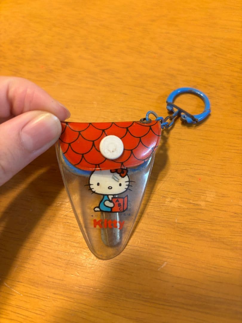 【激レア】昭和　サンリオ　ハローキティ　ミニキーホルダー　文房具