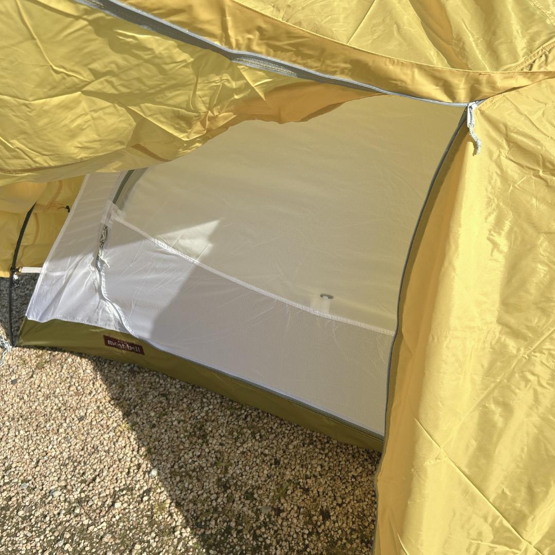 mont-bell クロノスドーム1 イエロー（旧型）