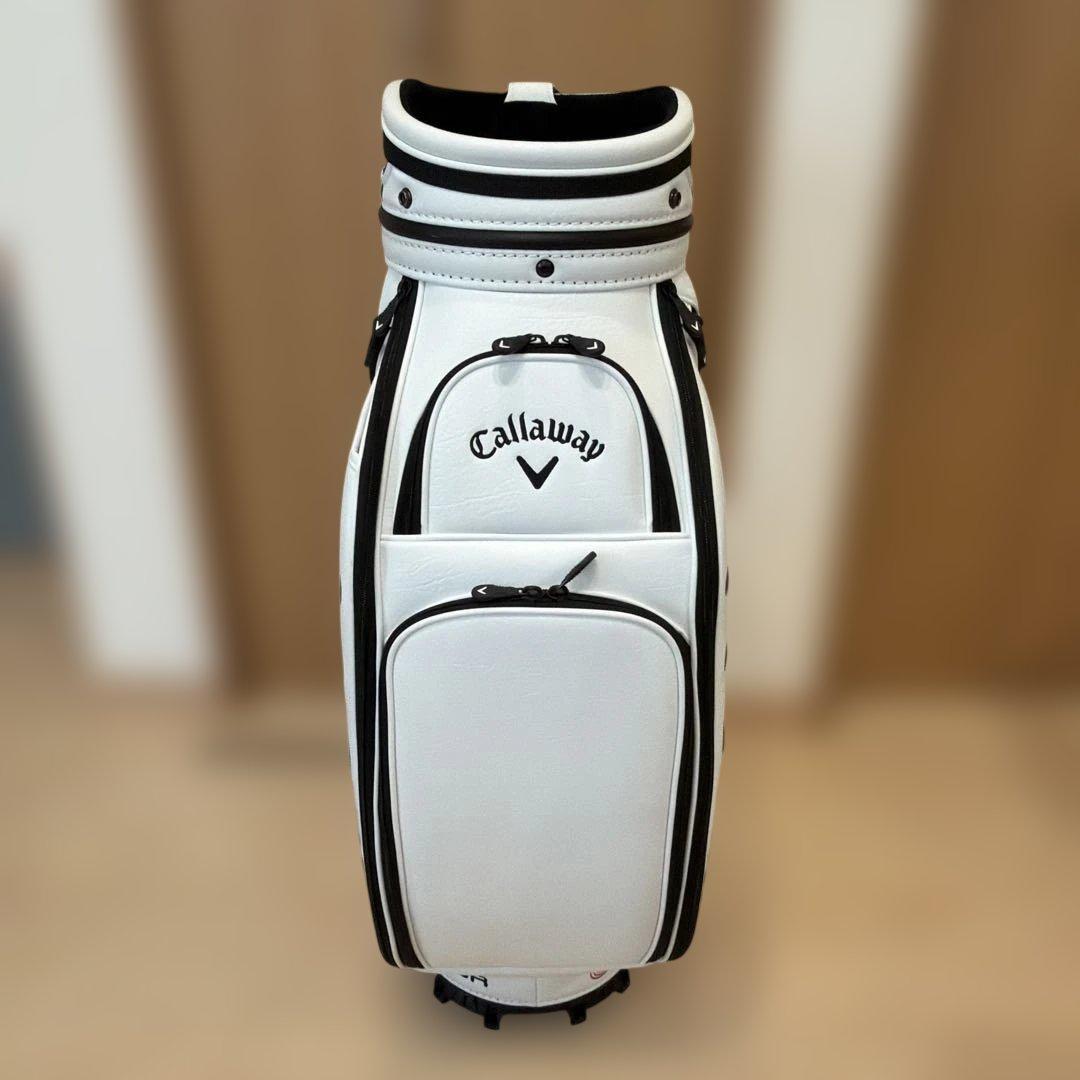 キャロウェイ　エリート　キャディバッグ　　1ラウンド使用 ツアーモデル　9.5型