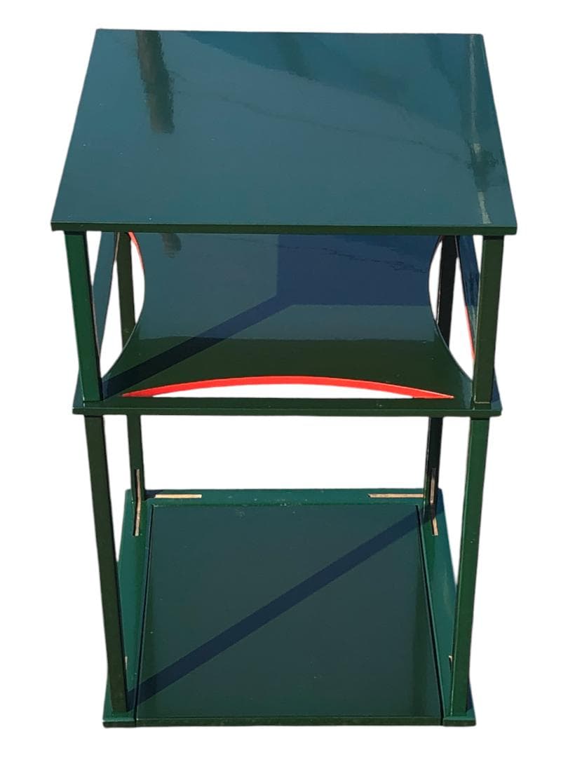 【茶道具】糸巻棚 組立式 共箱付き 塗り棚 裏千家好写 伝統工芸 茶事