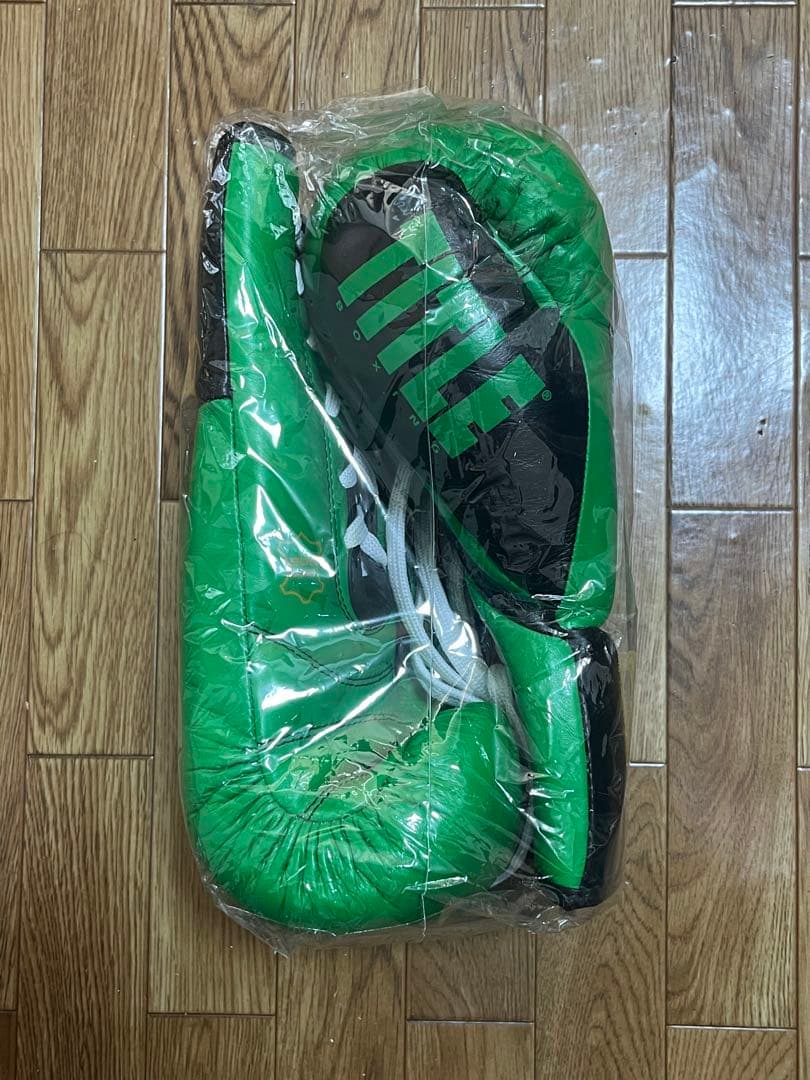 TITLE製WBC ボクシンググローブ 8oz（グリーン）