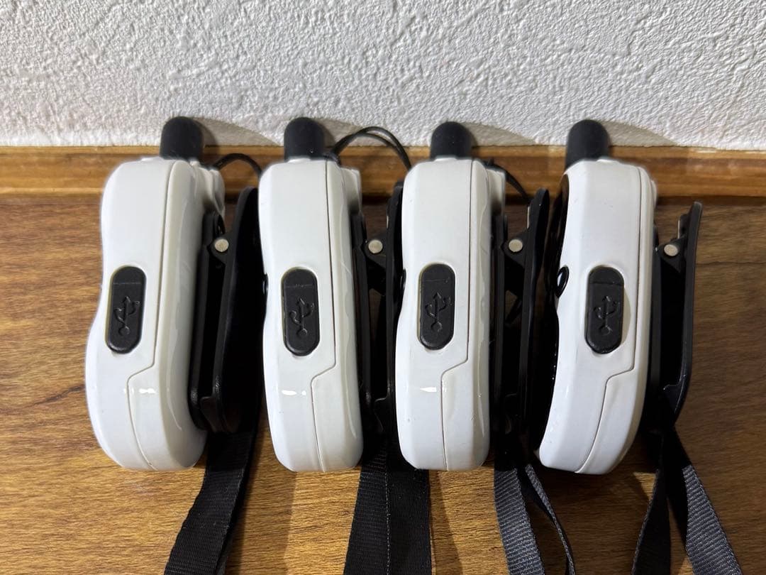 NEXTEC 特定小電力トランシーバー NT-202M 4台組セット　ホワイト