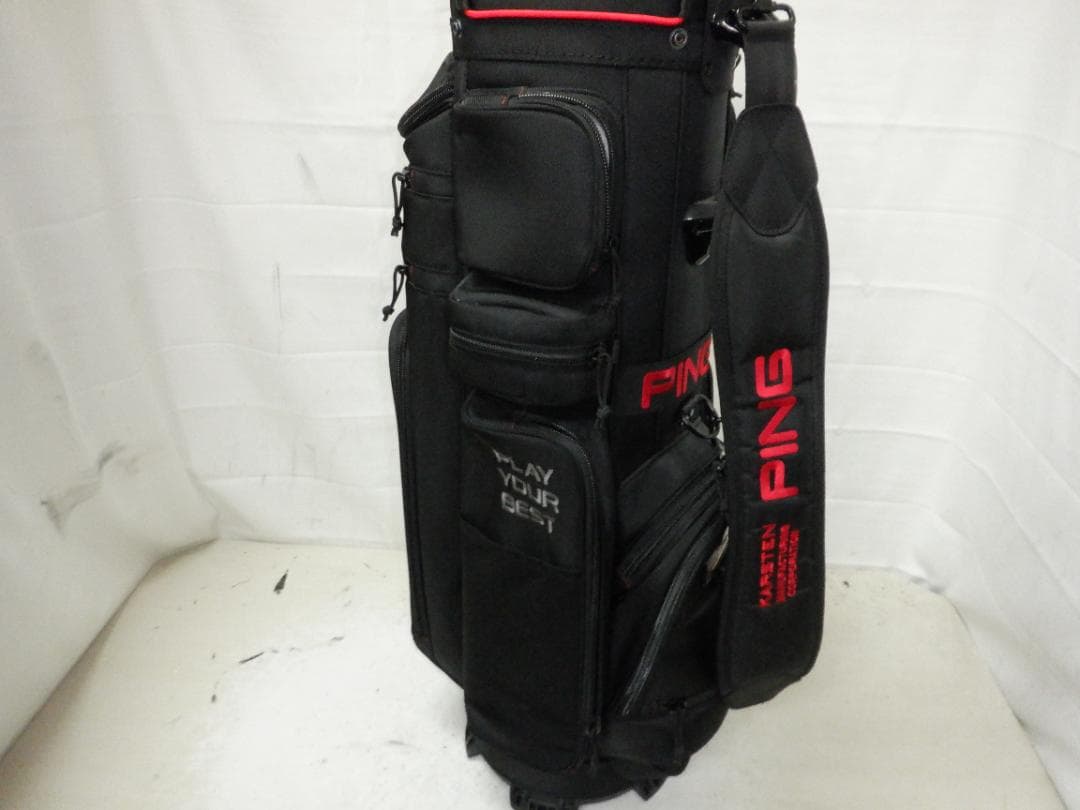 PING★ピン★マルチポケット★9.0型★良品★カート(BK)