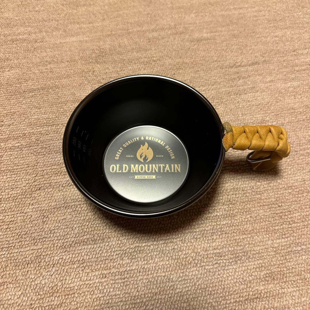 old mountain「ブラックシェラカップ」2点セット