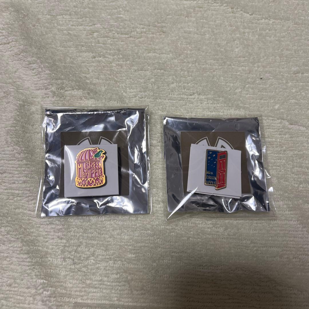 ミセスグリーンアップル ピンバッジ セット