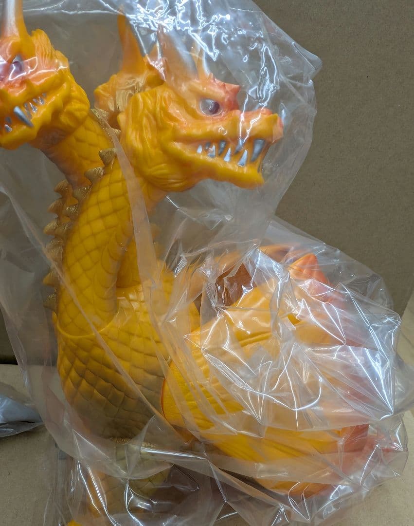 キングギドラ.ウルトラマン。円谷英二生誕100年記念ソフビ.Cセット。